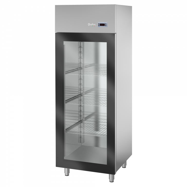 ARMADIO FRIGO 700 LT. TN con anta a vetro e illumin. interna a led